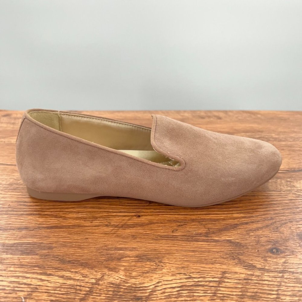 Birdies Women’s The Starling Latte Suede Ballet Flats Loafers Size 6.5